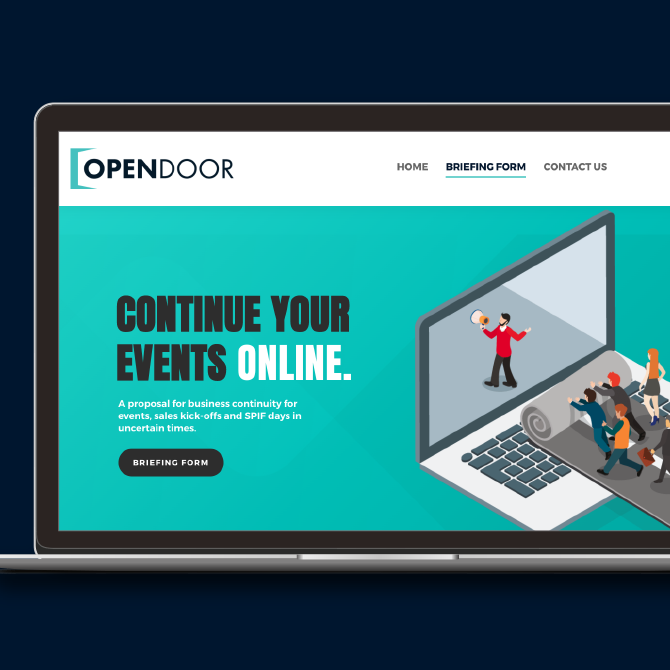 OPENDOOR – online event platform